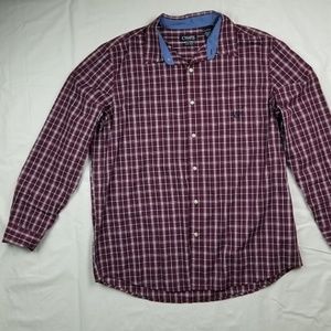Chaps Easy Care Button Down Long Sleeve Shirt